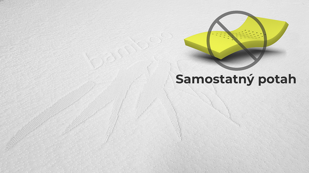 BEDTON Samostatný potah na dětskou matraci BAMBOO nepodšitý (280g/m²) - bez matrace Šířka: 70 cm, Délka: 140 cm, Výška: 8 cm 70x140 cm