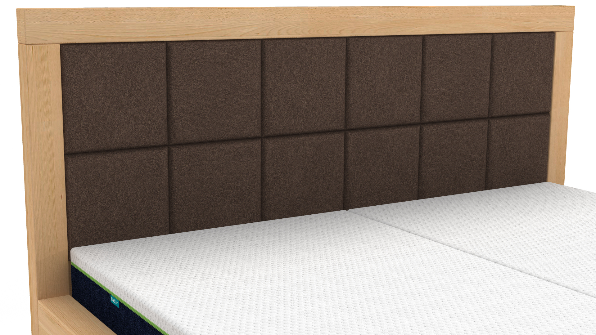 BEDTON Čalouněný panel do postele KALIMBA BEAM Druh látky: AFRICA, Odstín látky: A., Pro postel šíře: 100 cm (rozměr panelu 101x66 cm)