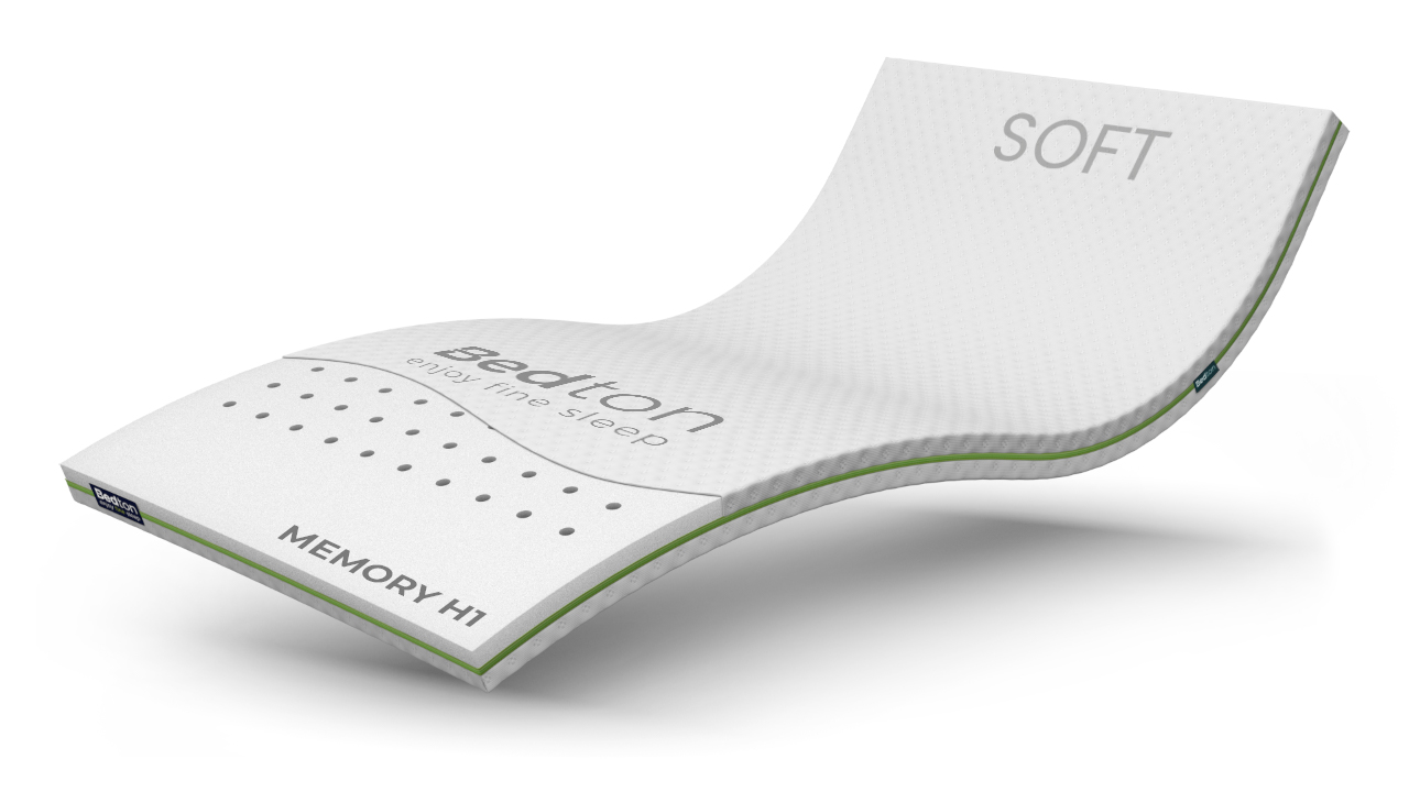 BEDTON TOPPER MEMORY SOFT, 160x210x8 cm, ALOE VERA podšitý (320g/m²) Šířka: 160 cm, Délka: 210 cm, Výška: 8 cm, Typ potahu: ALOE VERA podšitý rounem …