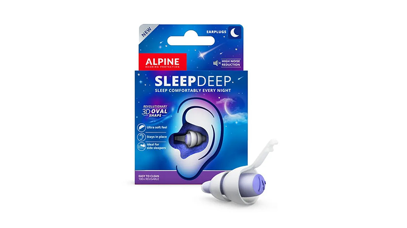 ALPINE Špunty do uší - SLEEPDEEP Velikost: M/L • s redukčním gelem Alpine Noise