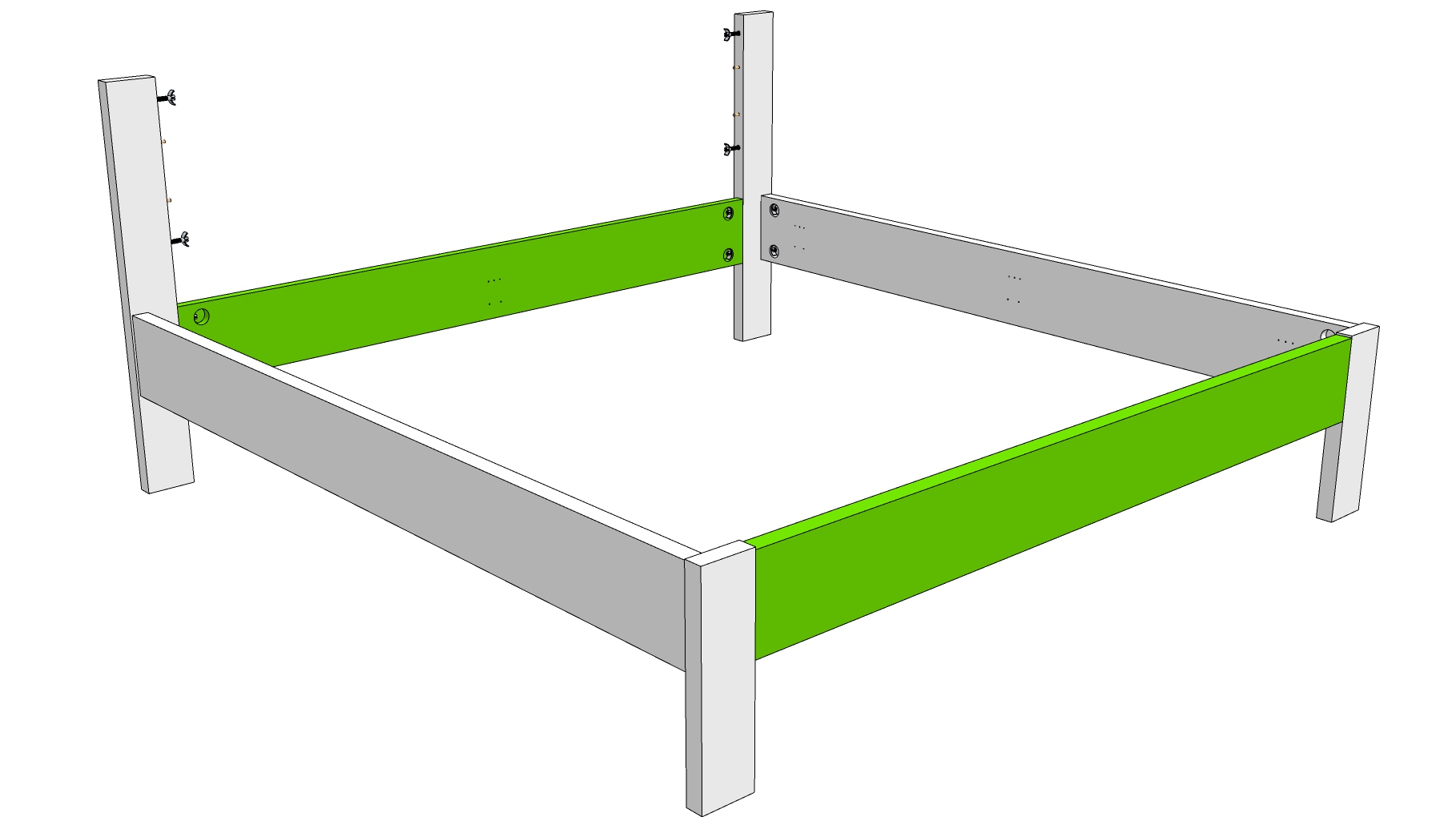 BEDTON FLAT SPOJOVACÍ ČELO Typ masivu / síla masivu: BUK / 2,8 cm (BPL), Rozměry: 106 cm / 20 cm (pro postel FLAT šířky 120 cm)