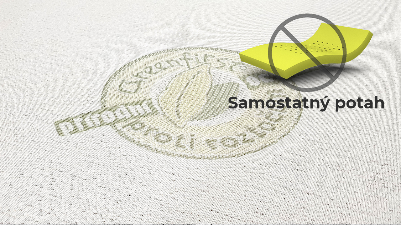BEDTON Samostatný potah na dětskou matraci GREENFIRST nepodšitý (285g/m²) - bez matrace Šířka: 70 cm, Délka: 140 cm, Výška: 8 cm 70x140 cm