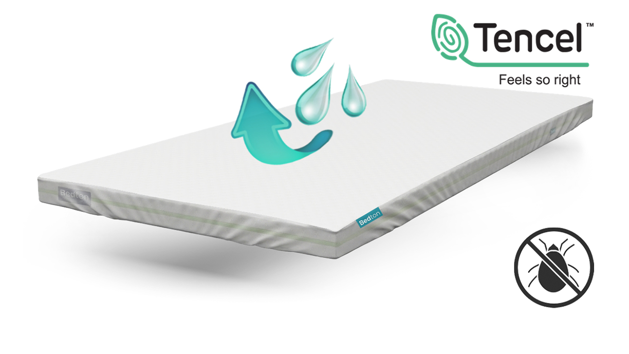 BEDTON Chránič topperu MELODRY TENCEL® JERSEY  220x200x