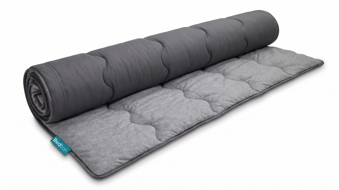 BEDTON G-DUR DIRECT zimní přikrývka Rozměry: 140x200 cm, Barva: Tmavě šedá / Světle šedá • bez nutnosti povlečení