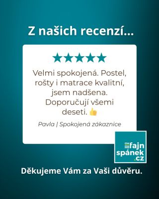 💯 Kompletní ložnice na jednom místě? Přesně to umíme! Postel, rošty i matrace... Všechno dokonale sladěné a vybrané přímo...