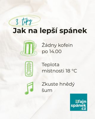🌙 Fajn spánek začíná u správných návyků… a správné matrace. 💤 Chcete spát líp? Zkuste tyhle jednoduché tipy: ✔️ Vynechte...