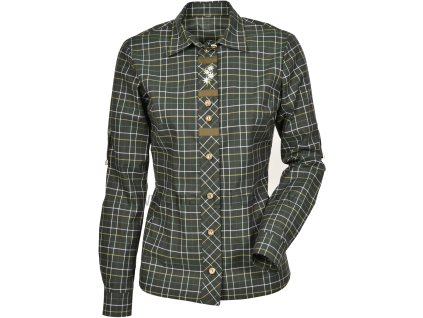 damska myslivecka kosile margita snezenka rolovaci rukav