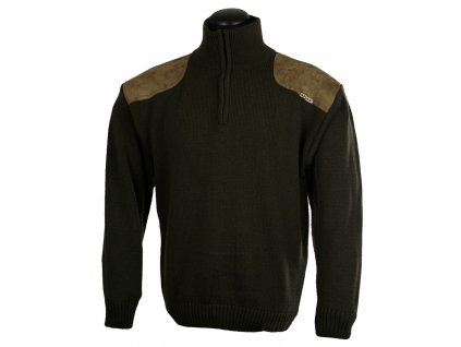 myslivecky svetr afars bruno zelena