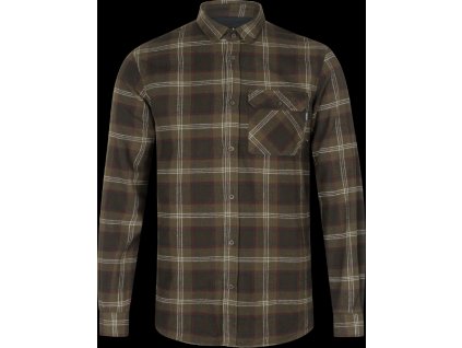 Košile Seeland Glen Flannel Pine Green Check