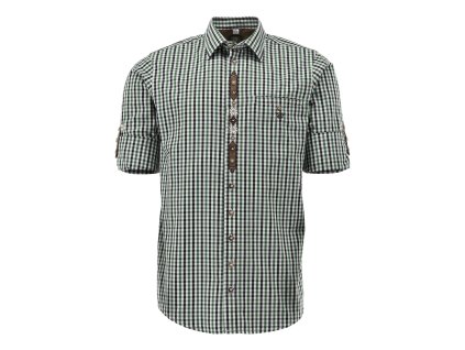 Myslivecká košile orbis zeleno černá kára