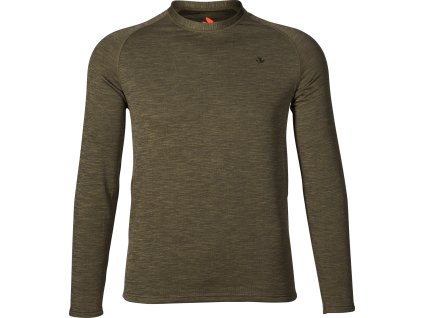 Funkční Strečové Tričko Seeland LS Active Pine Green