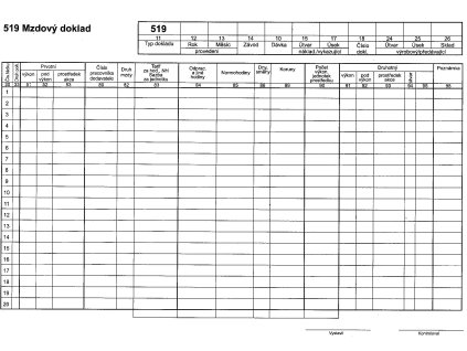 mzdovy doklad