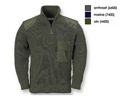 myslivecky svetr herren troyer v zelene barve