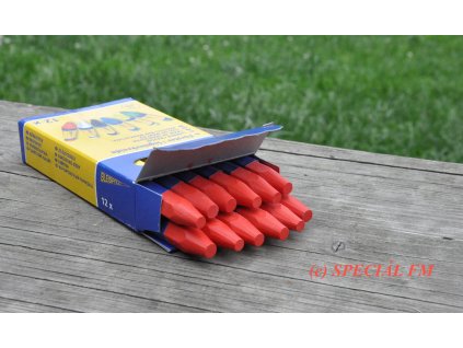 Křída lesnická Bleispitz 12 mm červená