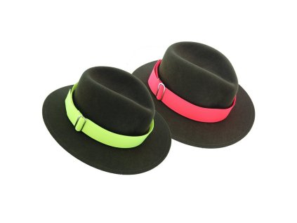 Bezpečnostní pásek na klobouk oranžový