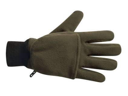 pracovni rukavice zateplene fleecove s krytkou prstu