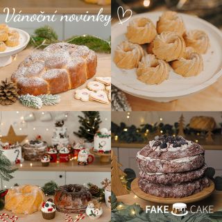 🎄✨Nové vánoční rekvizity od FakeCake.cz jsou tu! ✨🎄 ✅Realistické umělé vánočky, bábovky, minibábovky a další doplňky pro...
