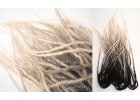 black and silver blonde synthetic dreads fake dredy cerno stribrite blond pseudodready