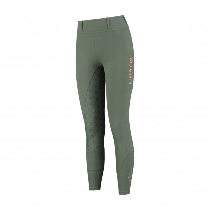 Light weight Riding Breeches Silhouette Mystic Green Front