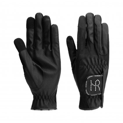 gloves black crystals 1300 Front