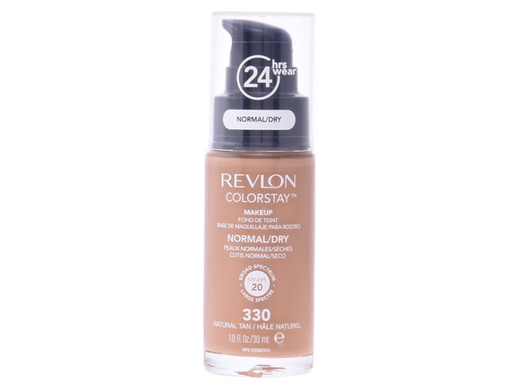 Tekutý make-up Colorstay Normal/Dry Revlon (Farba 330 - Natural Tan - 30 ml)