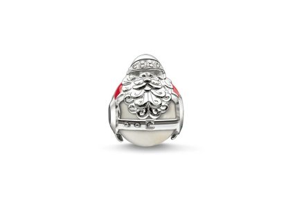 2092736 1 damske koralky thomas sabo k0185 149 27 1 cm cervena striebristy 1 cm