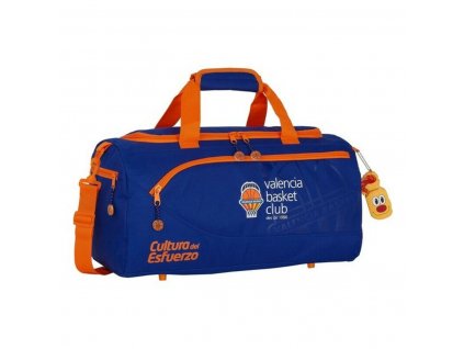 2156990 4 sportova taska valencia basket modra oranzova 50 x 25 x 25 cm