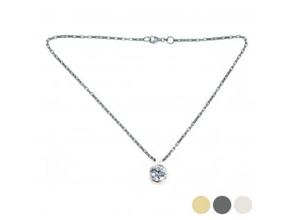 Dámský náhrdelník Demaria DMC6110453 (45 cm) (Barva Bílá)