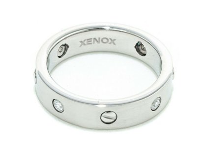 Dámský prsten Xenox X1479 Stříbřitý (Velikost 12)
