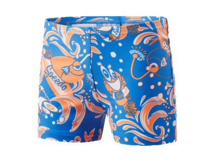 Dětské Plavky Speedo 8-05394C248 Modrá Oranžová (Velikost 2 roky)