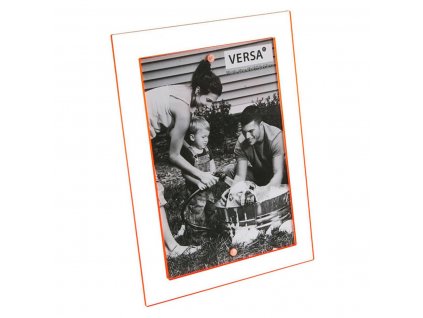 Fotorámeček Kov Polypropylen Oranžová (Rozměr 13 x 18 cm)