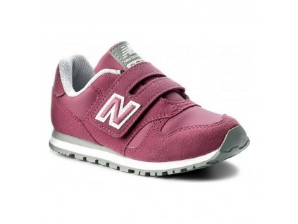 Dětské sportovní boty New Balance KV373PFY Červenohnědé znaky (Velikost nohy 34,5)