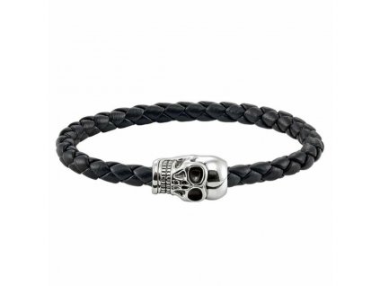 Unisex náramek Thomas Sabo UB0018-823-11 Černá Stříbro Stříbřitý (Rozměr 16,5 cm)