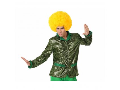 Kabát pro dospělé Disco Lesk Zelená (Velikost M/L)