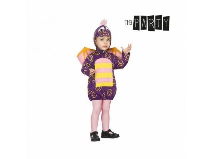 Kostým pro děti Drak Purpurová (Velikost 0-6 měsíců)