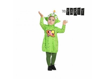 Kostým pro děti Vetřelec Zelená (Velikost 0-6 měsíců)