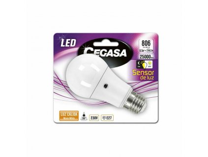 2454830 1 led ziarovka so senzorom cegasa 2700 k 8 5 w