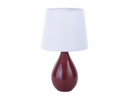 2467553 stolna lampa versa camy cervena keramicky 20 x 35 x 20 cm