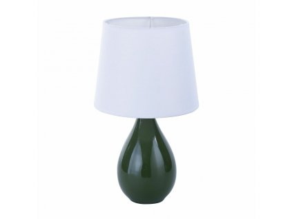 2467574 stolna lampa versa roxanne zelena keramicky 20 x 35 x 20 cm