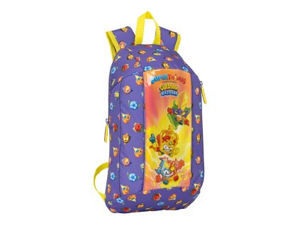 2606625 3 detsky lezerny batoh superthings guardians of kazoom mini purpurova zlta 22 x 39 x 10 cm