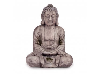 2665815 zahradna socha buddha siva polyesterova zivica 25 x 57 x 42 5 cm