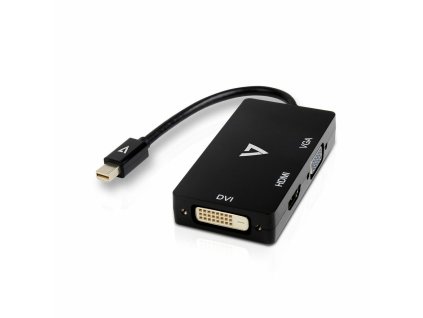 2721693 1 mini adapter displayport na vga dvi hdmi v7 v7mdp vgadvihdmi 1e cierna