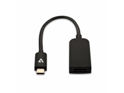 2697726 1 redukcia usb c male na hdmi female v7 v7uchdmisl 1e cierna