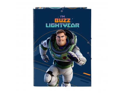 2708979 2 dosky s gumickou buzz lightyear a4 namornicka modra 26 x 33 5 x 2 5 cm