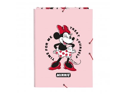 2716257 2 dosky s gumickou minnie mouse me time ruzova a4