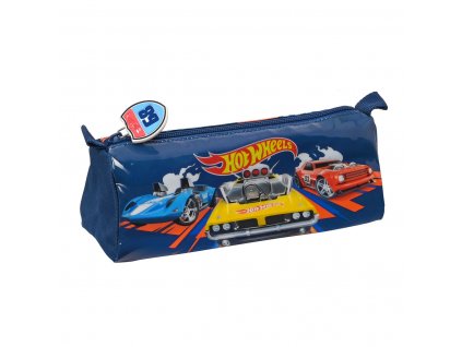 2733707 3 skolske puzdro na ceruzky hot wheels speed club oranzova namornicka modra 21 x 8 x 7 cm