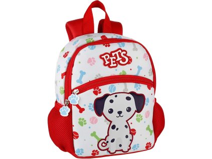 2749160 3 detsky batoh pets dalmatin neopren polyester viacfarebna 26 x 21 x 9 cm