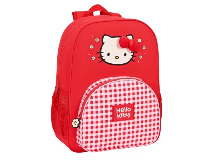 2748848 3 skolsky batoh hello kitty spring cervena 33 x 42 x 14 cm