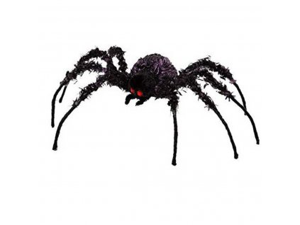 2770763 1 ozdoba na halloween pavuk cierna 43 x 36 cm