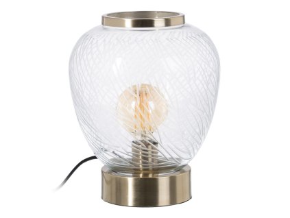 2772704 6 stolna lampa sklo kov 22 x 22 x 31 cm